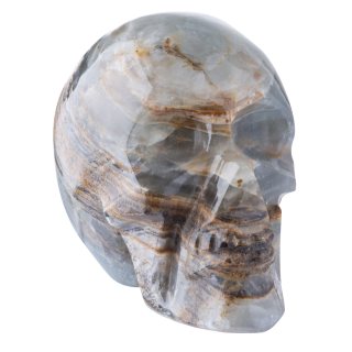 Blue Onyx Skull 7x5x6 cm (1pc) NETT
