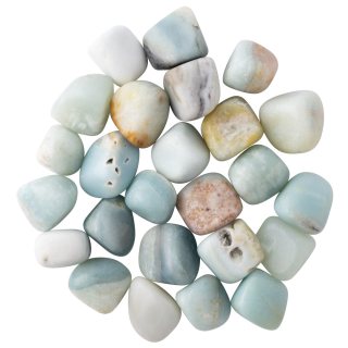 Amazonite B Grade Small Tumblestone 10-20mm, China (250g) NETT