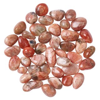 Sunstone Small Tumblestones, (A Grade) 10-20mm (100g)