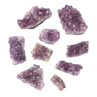 Amethyst Druze 2nd Quality, Unsized (Brazil) (1kg) NFD