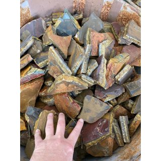 Tiger Eye Gold 5-10cm (South Africa) (1kg) NFD