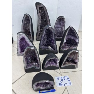 Amethyst Cathedral Crate No.29. 197.8KG (10PCS)