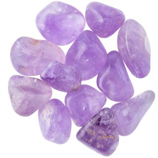Amethyst 1st Grade Medium Tumblestone 20-30mm, Brazil (100g) NETT