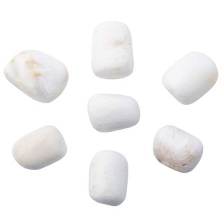 Scolecite 20-30mm Medium Tumblestone, India (100g) 