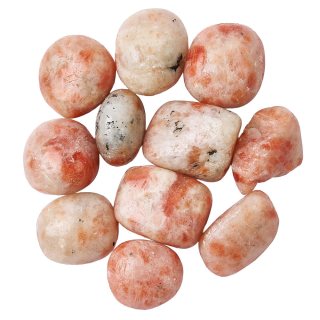 Sunstone Medium Tumblestone 20-30mm, India (100g) NETT