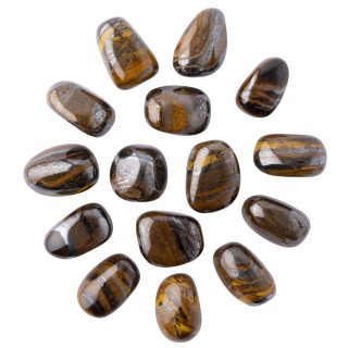 Tiger Iron Medium Tumblestone 20-30mm, China (250g) 