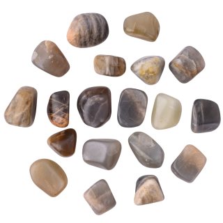 Black Moonstone Small Tumblestone 10-20mm (100g) 