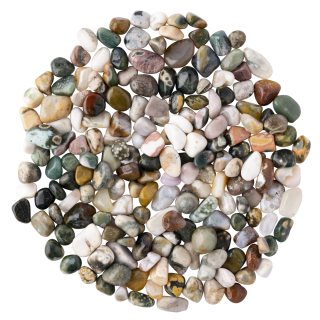 Ocean Jasper Tumblestone Chip 5-10mm, Madagascar (100g) NETT