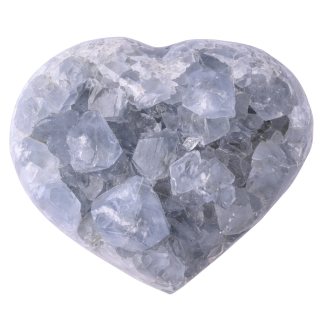 Celestite Heart 80-90mm, Madagascar (1pc) NETT