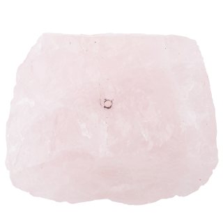 Deluxe Incense Holder Rough Rose Quartz (1pc) NFD