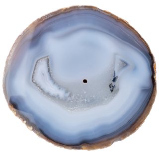 Deluxe Incense Holder Agate Slab Natural (1pc) NFD