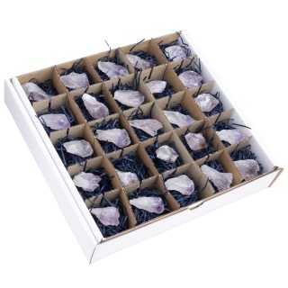 Rough Amethyst Points (25pc Flat) NFD