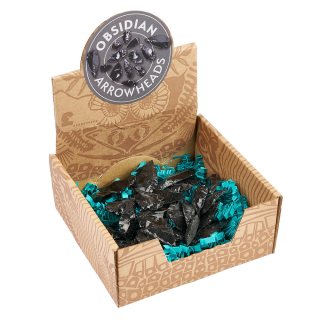 Obsidian Arrowhead Retail Box (25 Piece) NETT