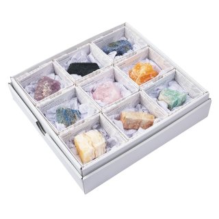 Mixed Minerals Gift Boxed with ID Card (9 Piece) NETT