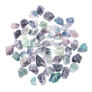 Rough Fluorite Mini Pieces, Mexico (50pcs) NETT