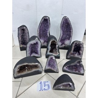 Amethyst Cathedral Crate No.15. 200.1KG (10PCS) 
