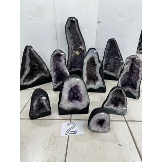 Amethyst Cathedral Crate No.2, 170.4KG, (10PCS) 