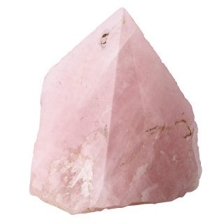 Rose Quartz Polished Point Incense Holder, India (1pc) NETT