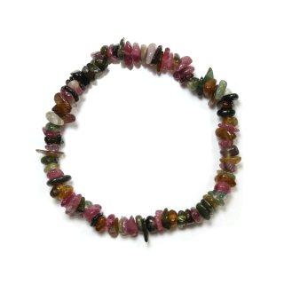 7.5&quot; Chip Bracelet Tourmaline (1 Piece)