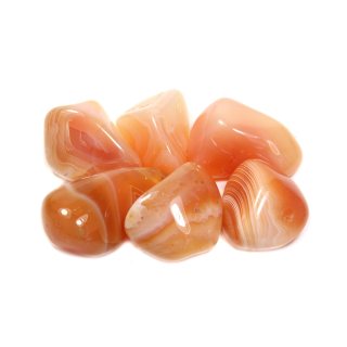 Carnelian Banded South African Shape (100g) 30-40mm Lrg tumble NETT
