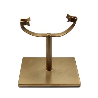 Gold Coloured Metal Slice Stand (1pc) NFD