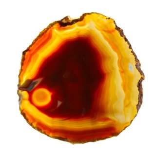 A6 Agate Slice Red (5" to 5.5") (1 Piece) 