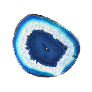 A8 Agate Slice Blue (6" to 7") NETT