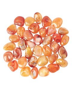 Carnelian Small Tumblestone 10-20mm, India (250g) NETT