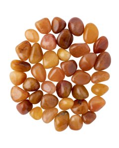 Aventurine Red Small Tumblestone 10-20mm India (250g) NFD