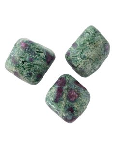 Ruby in Fuchsite 1st Grade Large Tumblestone 30-40mm, India (100g) 