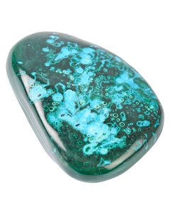Malachite/Chrysocolla polished freeform up to 100g (1pc) 