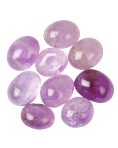 Amethyst Small Tumblestones, A Grade, 10-20mm (100g)
