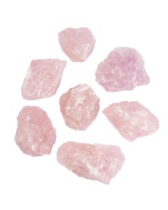 Rough Rose Quartz, Madagascar, Unsized (10 KG Bag) NFD