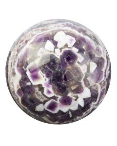 Amethyst Chevron Sphere, Zambia, 2.685kg (1pc) NFD