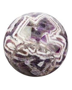 Amethyst Chevron Sphere, Zambia, 1.465kg (1pc) NFD