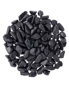 Black Tourmaline Small Tumblestone 10-15mm, Brazil (250g) NETT