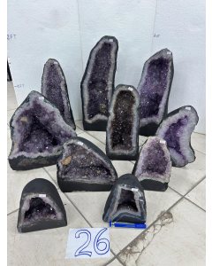 Amethyst Cathedral Crate No.26. 179.4KG (10PCS)