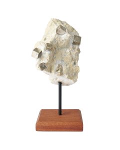 Pyrite Cubes in Basalt on Stand 1.02kg (1pc)