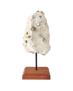 Pyrite Cubes in Basalt on Stand 1.21kg (1pc)