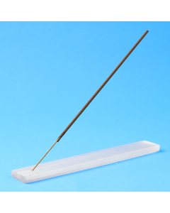 Selenite Plinth Incense Holder 20cm (1pc)