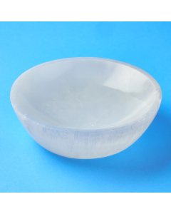 Selenite Round Bowl, 14cm (1pc)