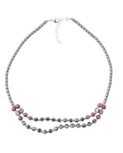 Hematine Layered Necklace 18" Design 29 (1pc) 