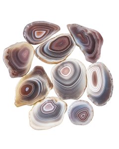 Polished Botswana Agate Slices (by the gram) NFD