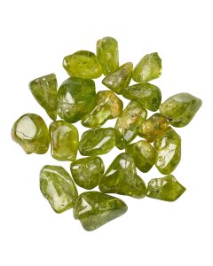 Peridot XS Tumblestones (by the gram) NFD