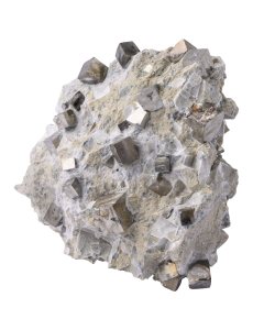 Pyrite Cubes in Matrix approx 5-6", Spain (1pc)