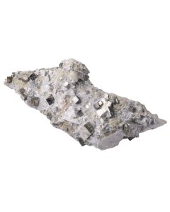 Pyrite Cubes in Matrix approx 7-8", Spain (1pc)