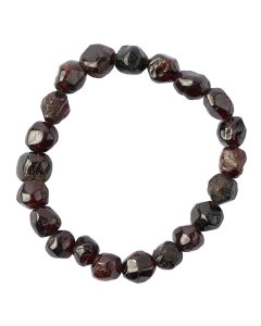 Garnet Small Tumblestone Bracelet (1pc)