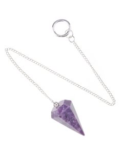 Lepidolite Pendulum,18/20mm x 30/35mm (1pc)