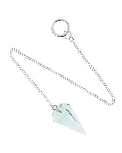 Blue Obsidian Pendulum, (man made) (1pc)