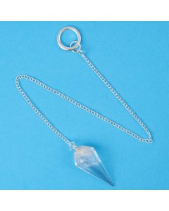 Rock Crystal Pendulum (A Grade) 15mm x 30/35mm (1pc)